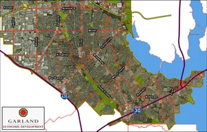 Explore The Colorful Byways Of Garland! Wallpaper