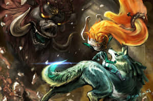 Explore The Dangerous Lands Of Hyrule In The Legend Of Zelda: Twilight Princess Wallpaper