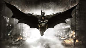 Explore The Depths Of Batman City Wallpaper