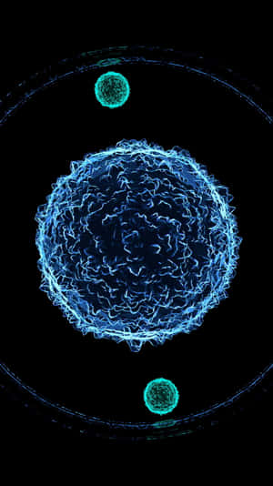 Explore The Endless Possibilities Of The Neon Galaxy Wallpaper