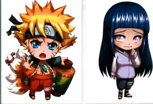 • Explore The Fun World Of Naruto Chibi! Wallpaper