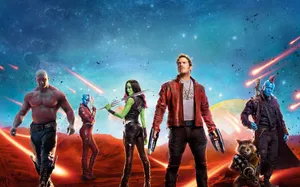 Explore The Galaxt With The Guardians Of The Galaxy Wallpaper
