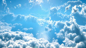 Explore The Magnificent Beauty Of Heavenly Clouds Wallpaper