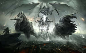 Explore The Magnificent Fantasy World Of Video Gaming Wallpaper