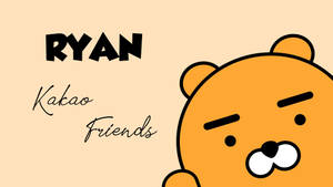 Explore The Safari With Ryan The Lion From Kakao Friends Wallpaper