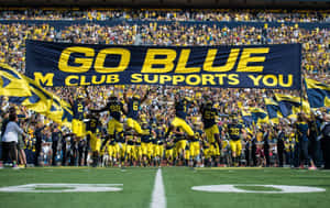 Explore The Traditions Of Excellence At University Of Michigan Wallpaper