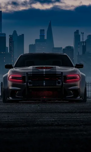Explore The True Power Of Your Iphone With Hellcat Wallpaper