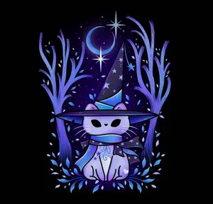 Explore The Unknown Depths Of Space With Galaxy Cat Wallpaper