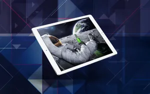 Explore The World From The View Of Your Tablet Wallpaper