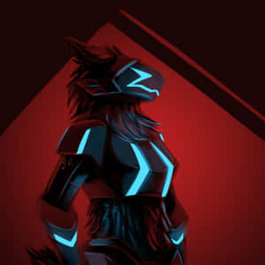 Exploring The Digital World - Protogen Cybernetic Lifeform Wallpaper