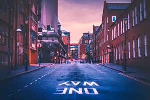 Exploring The Streets Of The City Wallpaper