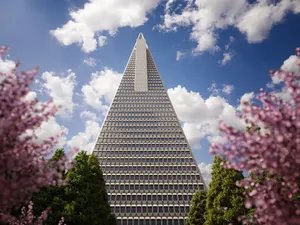Exquisite Design Of Transamerica Pyramid Wallpaper