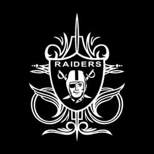 Exquisite Vintage Raiders Logo Wallpaper