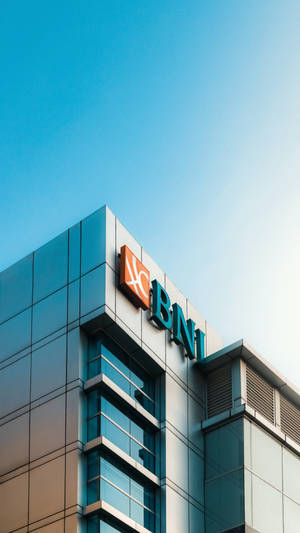 Exterior View Of Bank Bni Syariah Indonesia Wallpaper