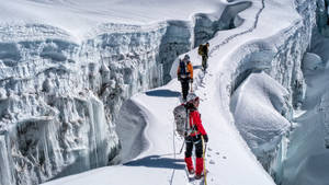 Extreme Sports Mountaineering Everest Wallpaper