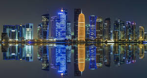 Extremely Clear Doha City Wallpaper