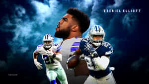 Ezekiel Elliott, Nfl Running Back Wallpaper