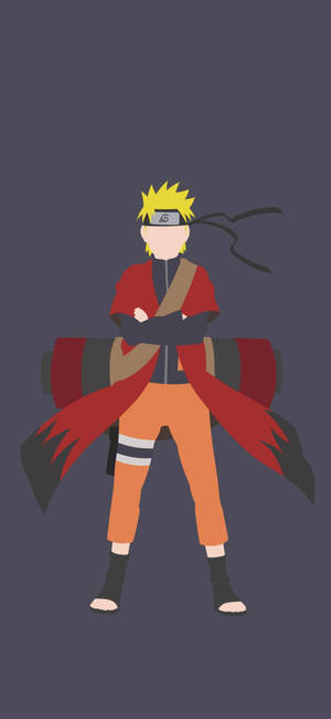 Faceless Art Naruto Phone Wallpaper