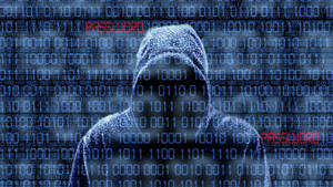 Faceless Man With Binary Code Hacker 4k Wallpaper