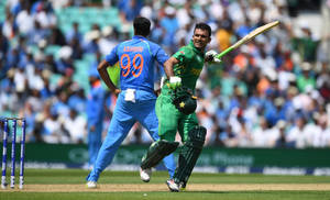 Fakhar Zaman Batsman Wallpaper