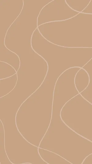 Fall In Love With The Tranquil Vibes Of A Brown Pastel Aesthetic Wallpaper