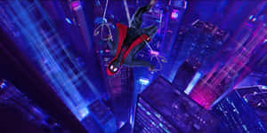 Falling Spider Man Pfp Wallpaper
