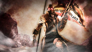 Fallout New Vegas Ncr Ranger Flag Wallpaper