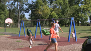 Family Dayat Playground Park Wallpaper