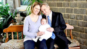 Family Portraitwith Newborn Wallpaper
