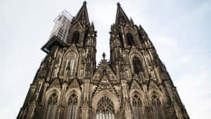 Famous Church Of Cologne Cathedral Wallpaper