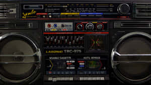 Famous Vintage Boombox Lasonic Trc 975 Wallpaper