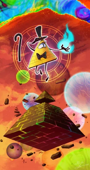 Fanart Bill Cipher Wallpaper