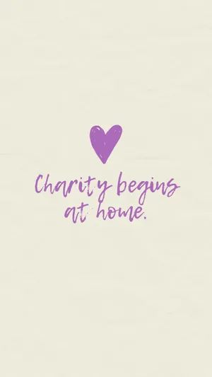 Fanart Charity Quotes Wallpaper