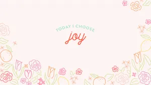 Fancy Floral Joy Wallpaper