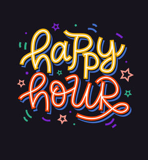 Fancy Happy Hour Wallpaper