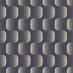 Fancy Wavy Gray Pattern Wallpaper