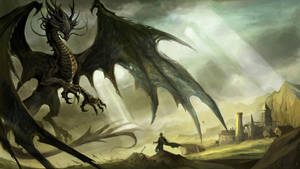 Fantasy Eastern Dragon Wallpaper