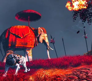 Far Cry 4 Dressed Elephant Wallpaper