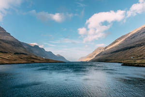 Faroe Islands Placid Lake Wallpaper