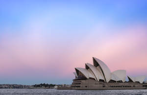 Fascinating Twilight At Sydney Australia Wallpaper