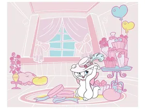 Fashionista Marie Cat Wallpaper