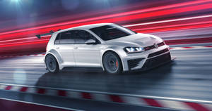 Fast 2016 White Volkswagen Golf Gti Wallpaper