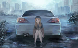 Fast And Furious Aesthetic: Get Ready For The Thrill Of Anime Drift Wallpaper