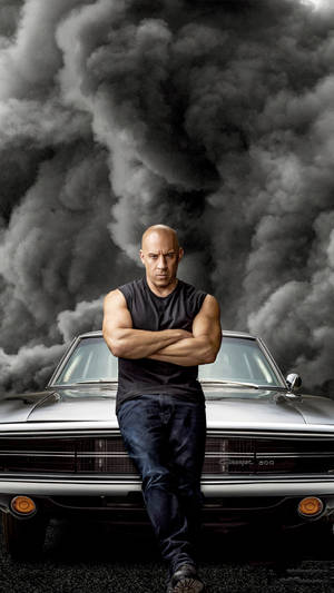 Fast And Furious Iphone 7 Vin Diesel Smoking Car Wallpaper