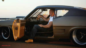 Fast And Furious Masculine Vin Diesel Wallpaper