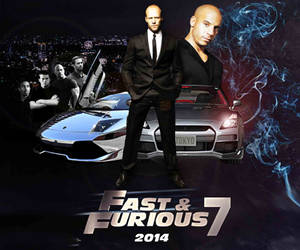 Fast And Furious Promotional Movie Poster Wallpaper