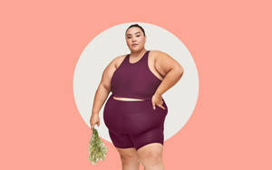 Fat Person In Workout Clothes Wallpaper