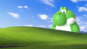 Fat Yoshi Wallpaper