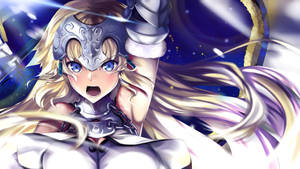 Fate Grand Order Closeup Jeanne D' Arc Wallpaper