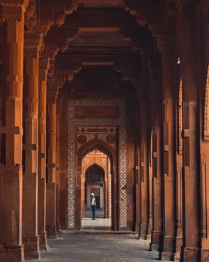 Fatehpur Sikri Corridor Wallpaper